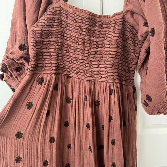COPY - Free People Dahlia Embroidered Dress XL - Picture 6 of 12